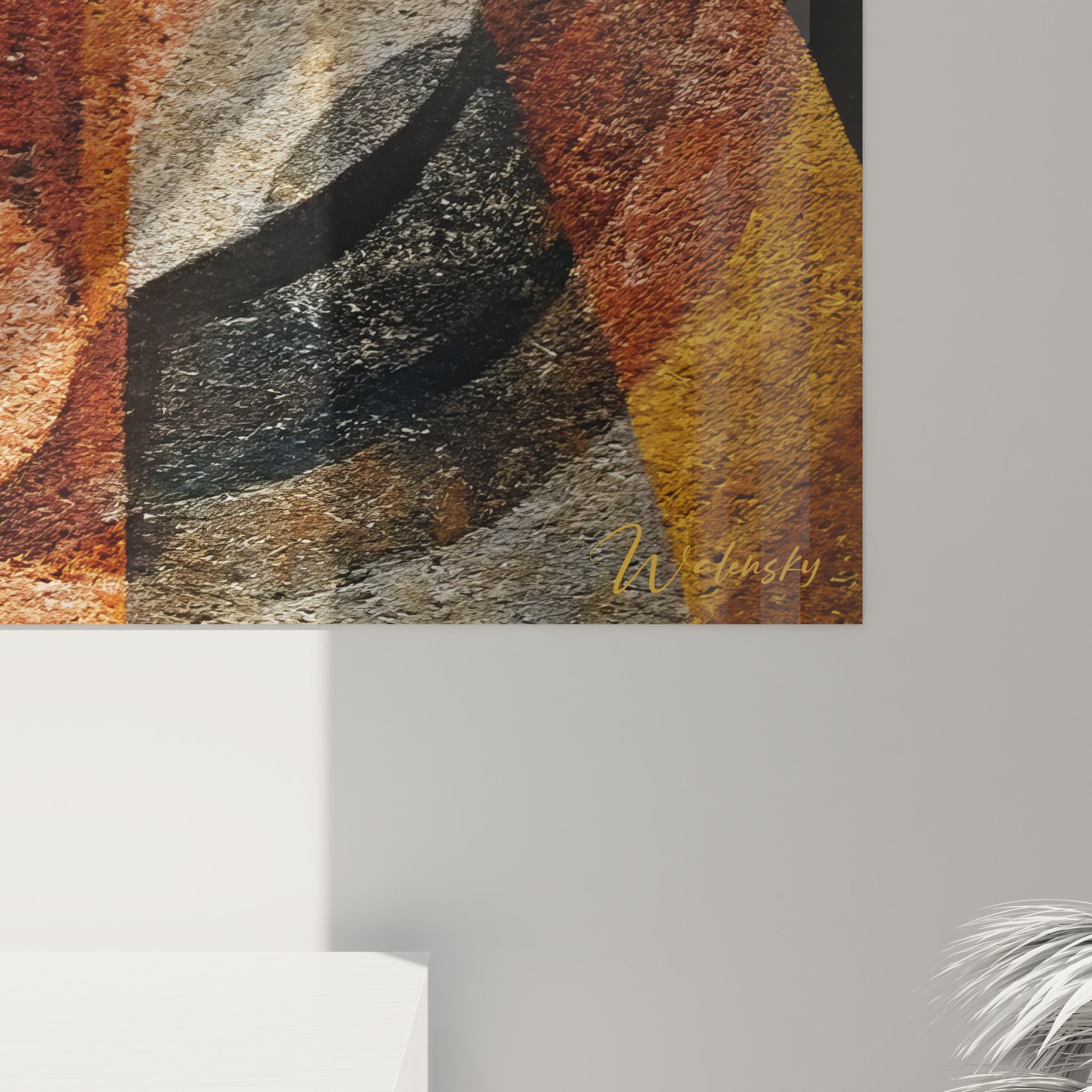 Vue ensemble tableau masques africains portraits mystiques décoration murale art ethnique culture