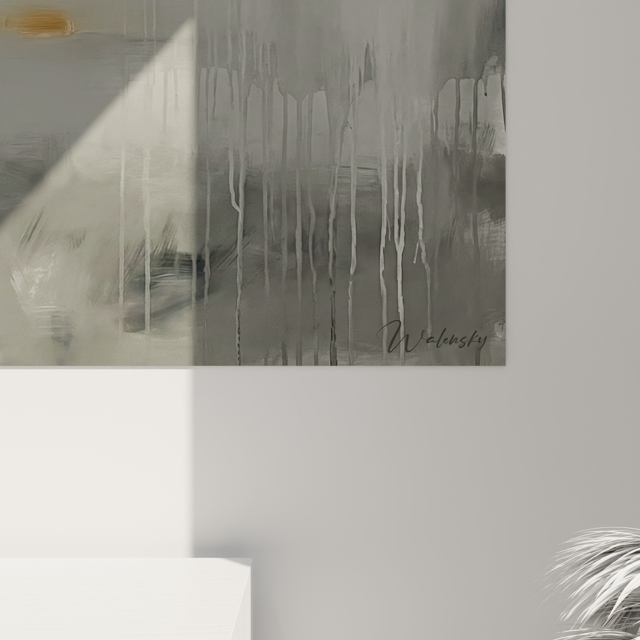 vue ensemble tableau irish wolfhound tempete decoration salon art mural panoramique