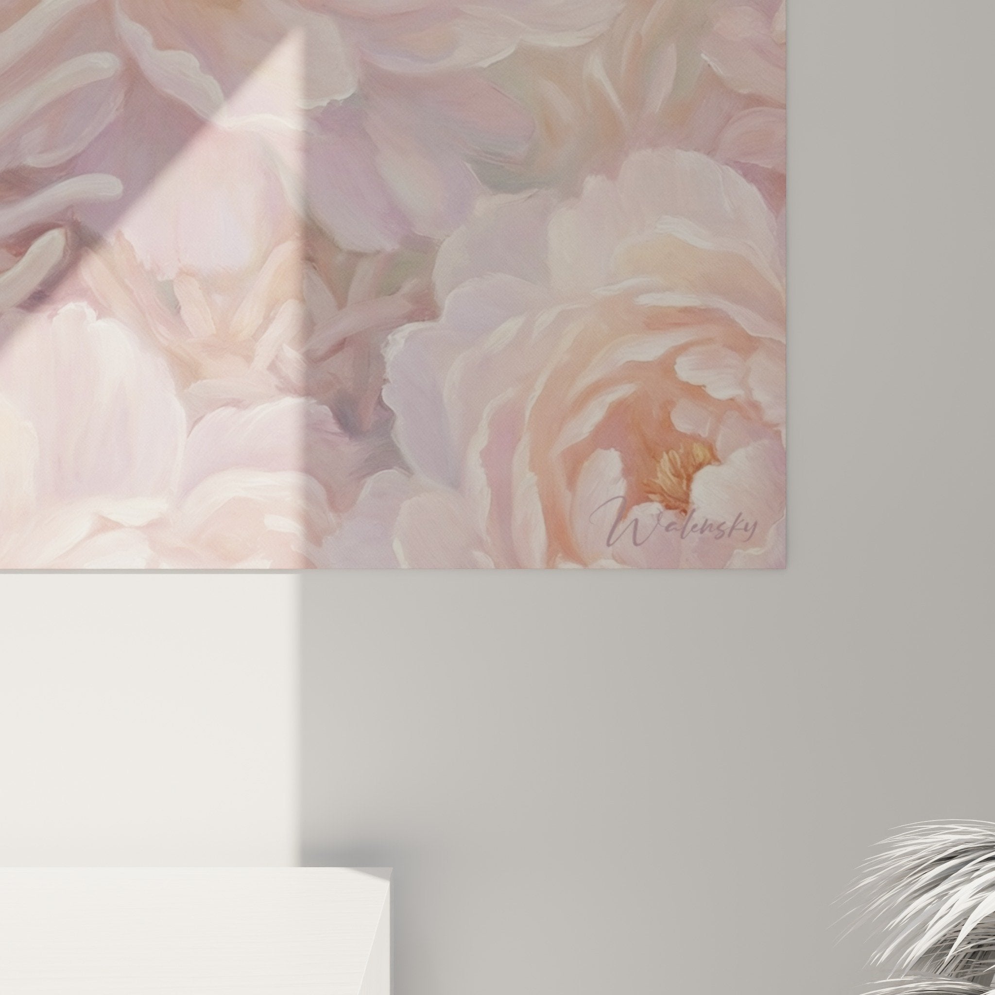 Übersicht Wandbild Bernard-Einsiedlerkrebs sanfte Farben Innenraum-Dekoration aquatischer Stil