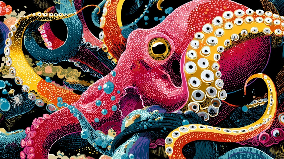 Les pieuvres dans l'art japonais : du cauchemar d'Hokusai au pop art