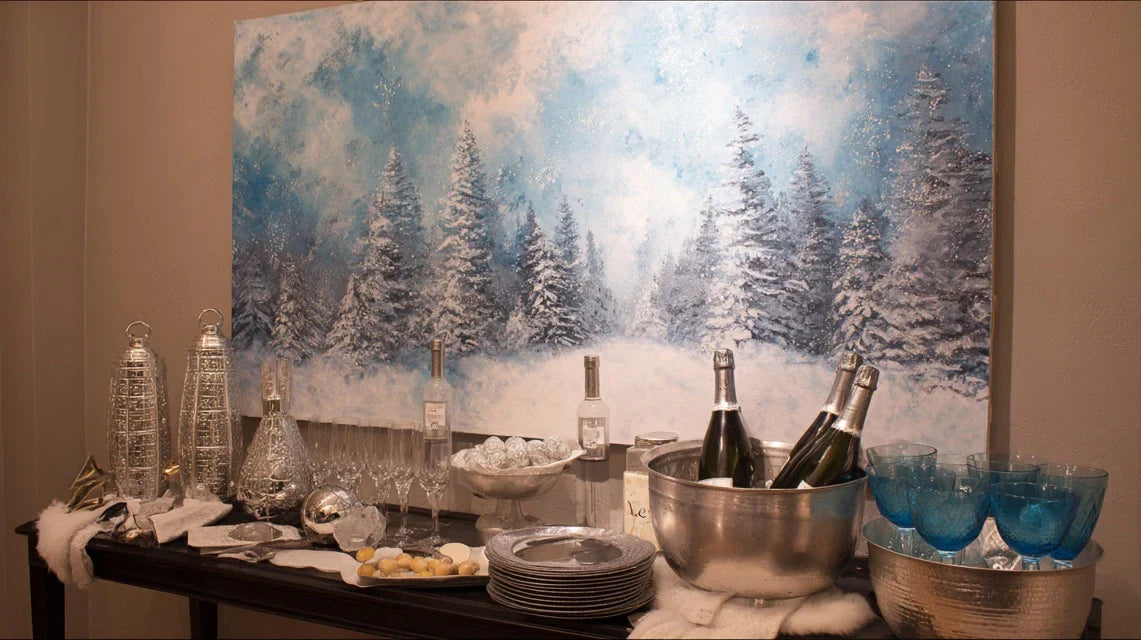 Ambiance réveillon : quel tableau pour une déco d’hiver réussie ?