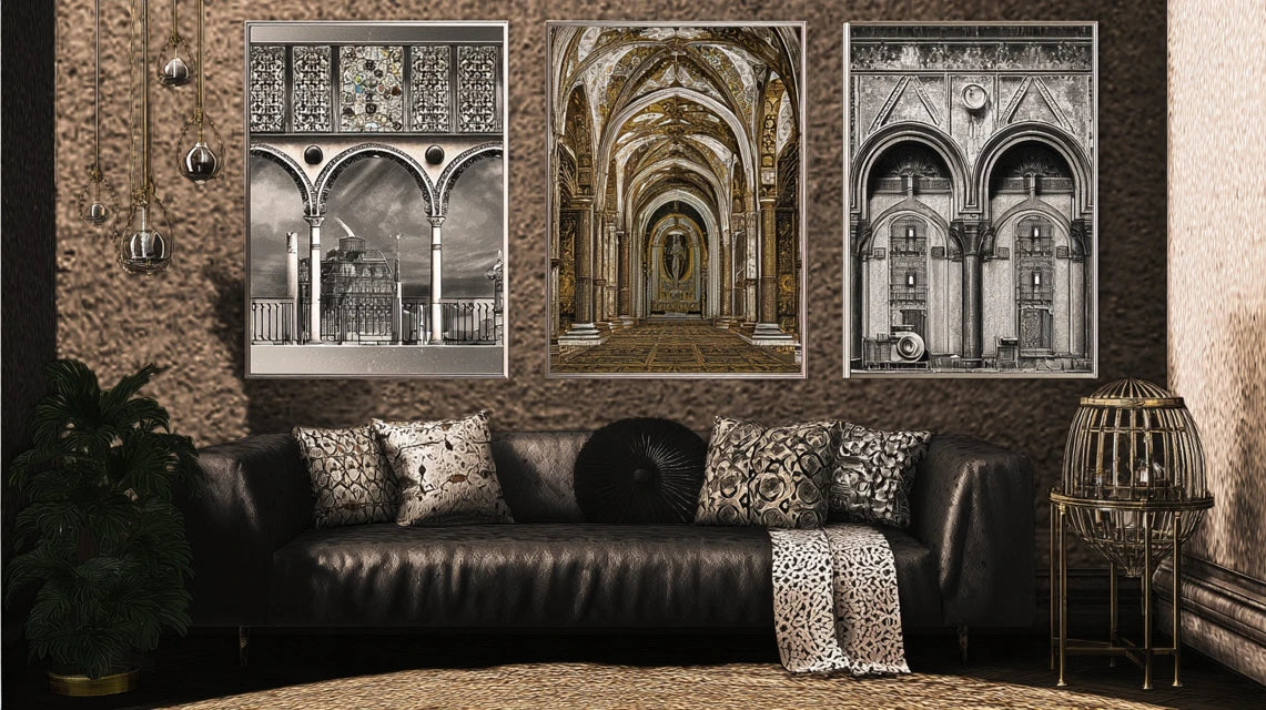 Tableaux inspirés d’architectures locales iconiques