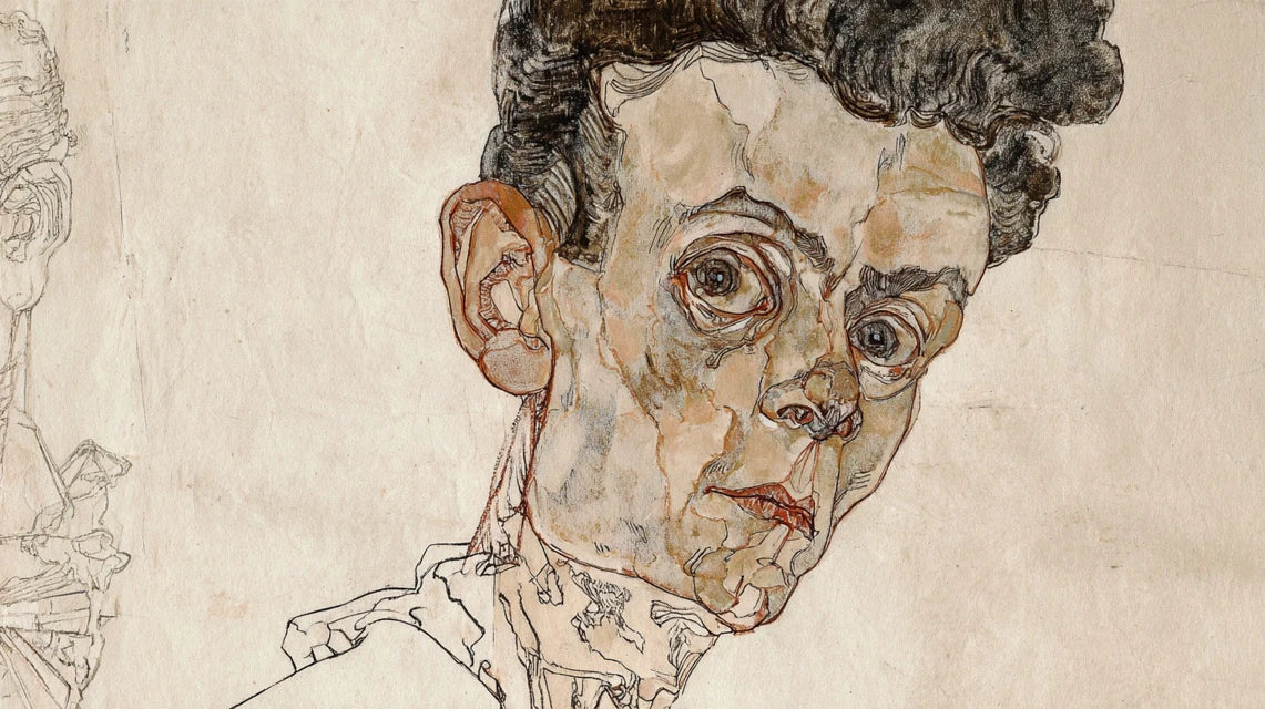 Biographie d’Egon Schiele : l’écorché autrichien des corps tordus et des désirs bruts