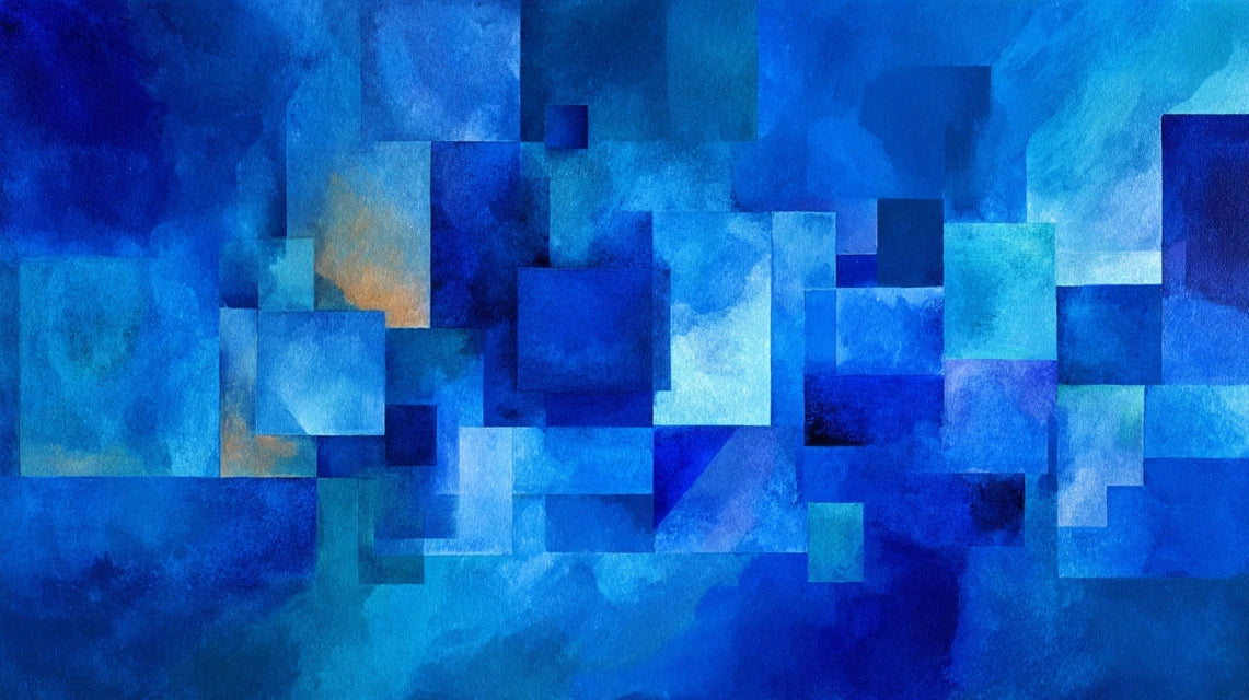 Pourquoi le bleu domine-t-il tant de chefs-d'œuvre abstraits ? Analyse psychologique  