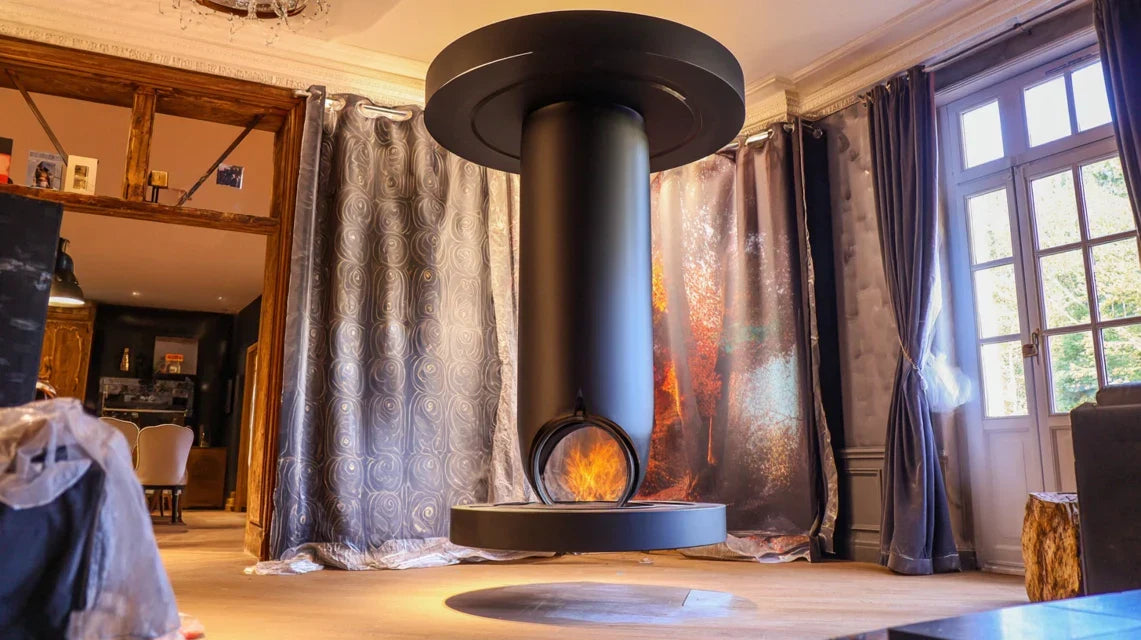 Tableau et poêle à bois : attention aux micro-particules