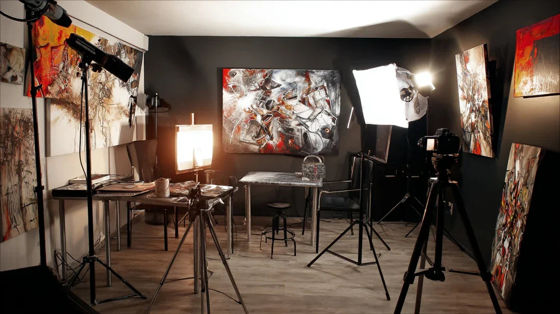 Faites de votre chambre un studio créatif grâce aux tableaux