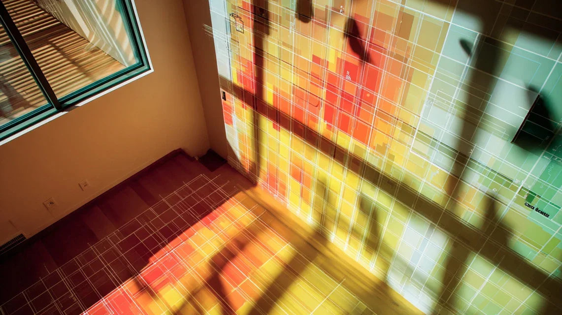 Tableau comme indicateur visuel des zones trop ensoleillées