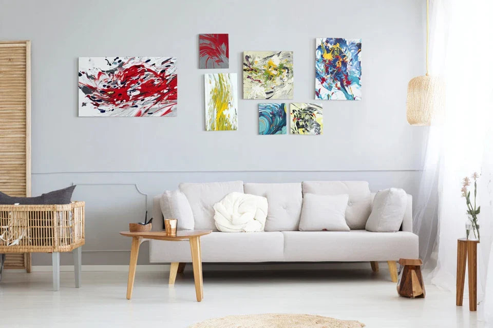 Quels types de tableaux pour agrandir visuellement une petite pièce ?