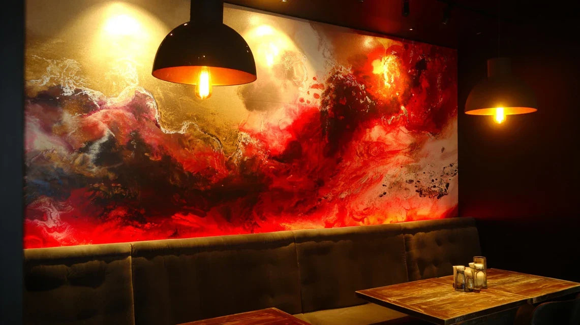 Créer un mur artistique dans un restaurant ou un bar : idées et inspirations
