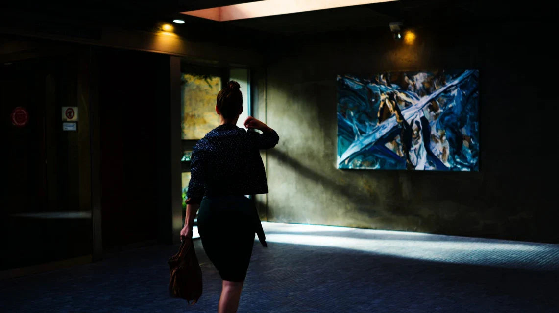 Apaiser les sens en quittant une pièce active grâce à l’art