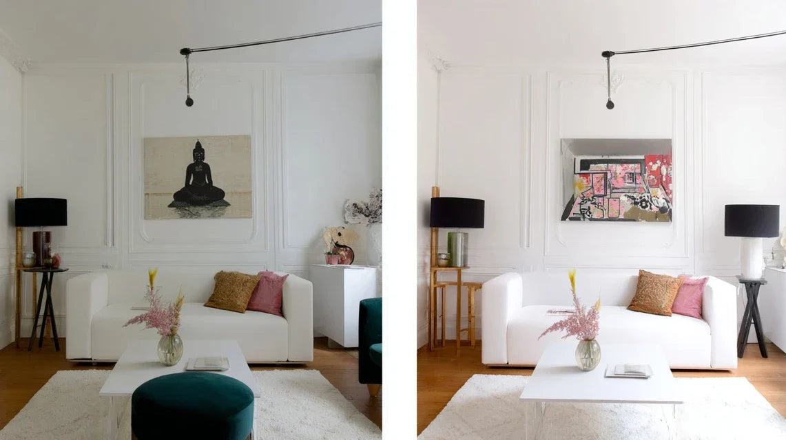 Changer d’ambiance sans toucher aux murs : la méthode tableau