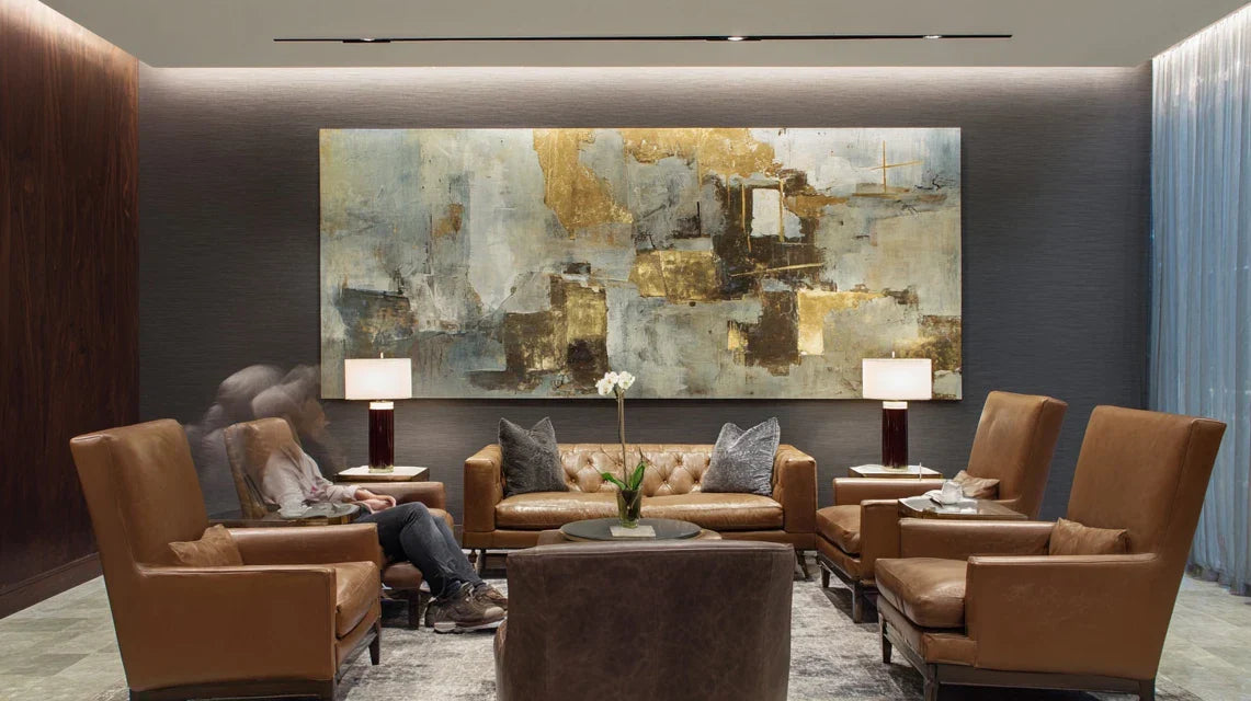 Créer une ambiance haut de gamme dans une salle d’attente grâce à l’art mural