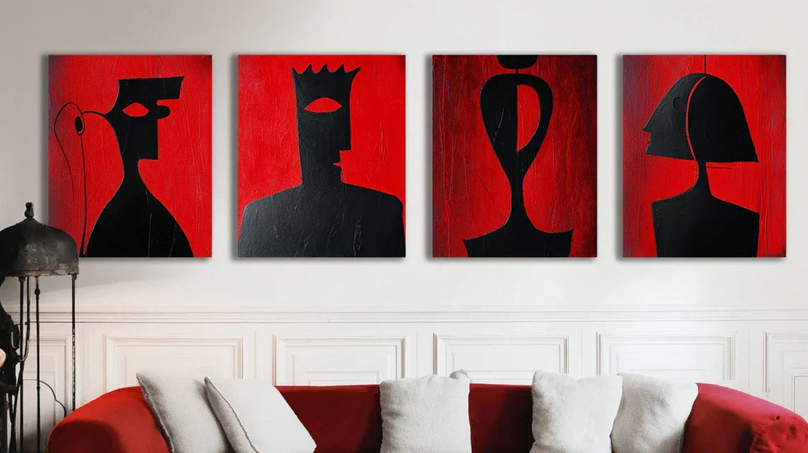 L’art figuratif revisité : le retour des visages et silhouettes stylisées