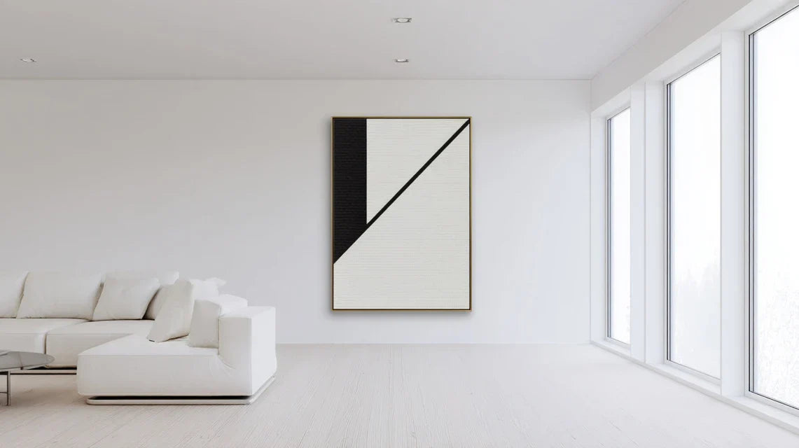 Décoration minimaliste : des tableaux sobres qui font toute la différence