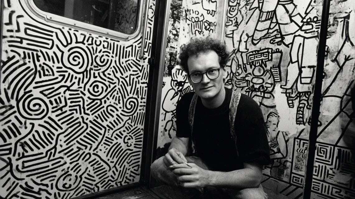 Biographie de Keith Haring : le militant aux bonshommes tracés à la craie dans le métro