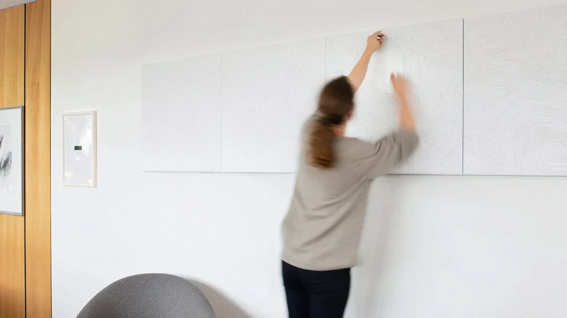 Tableau modulable ou repositionnable pour déco non définitive