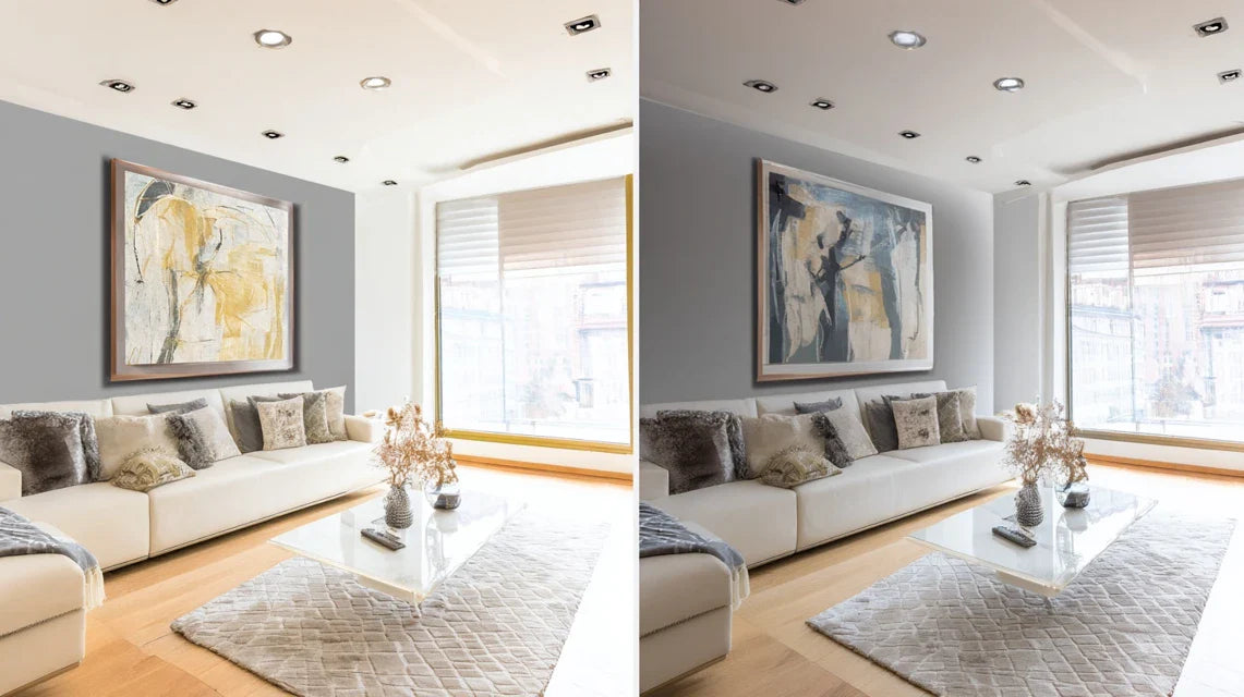 Créer un point focal doux grâce au contraste clair/foncé