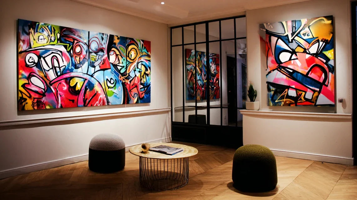 Tableaux street art et graffiti : l’art urbain entre vos murs