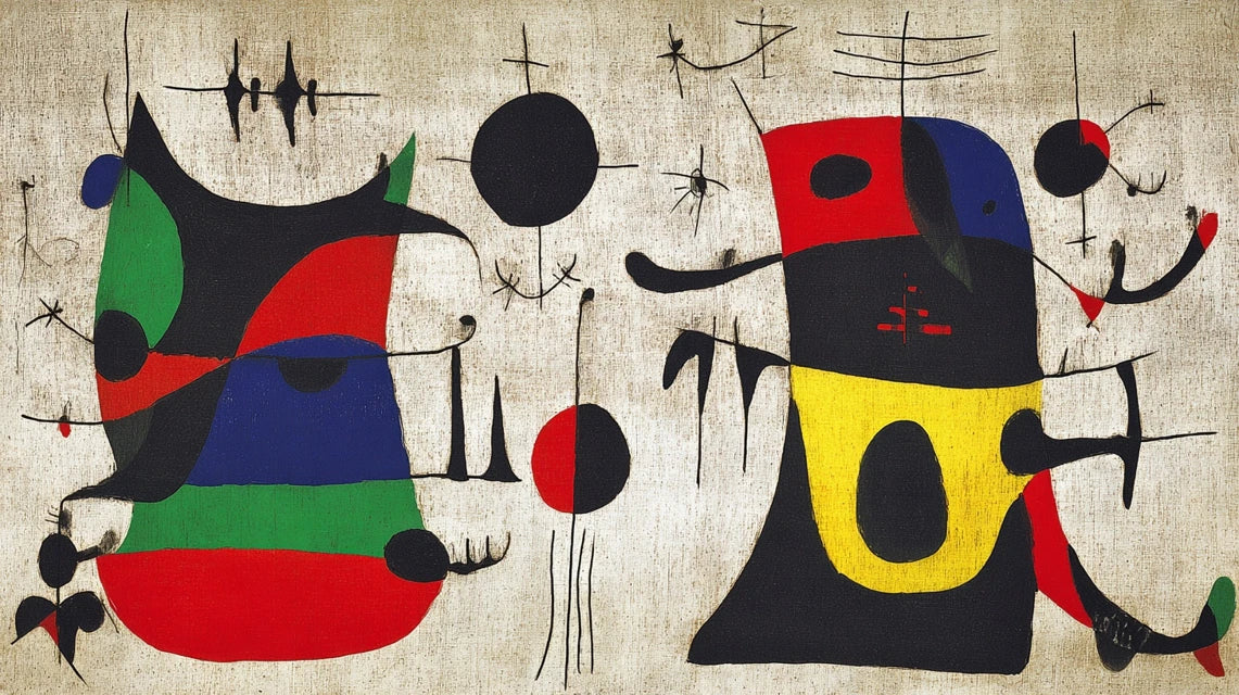 Biographie de Joan Miró : le peintre catalan de l’enfance cosmique et des signes magiques