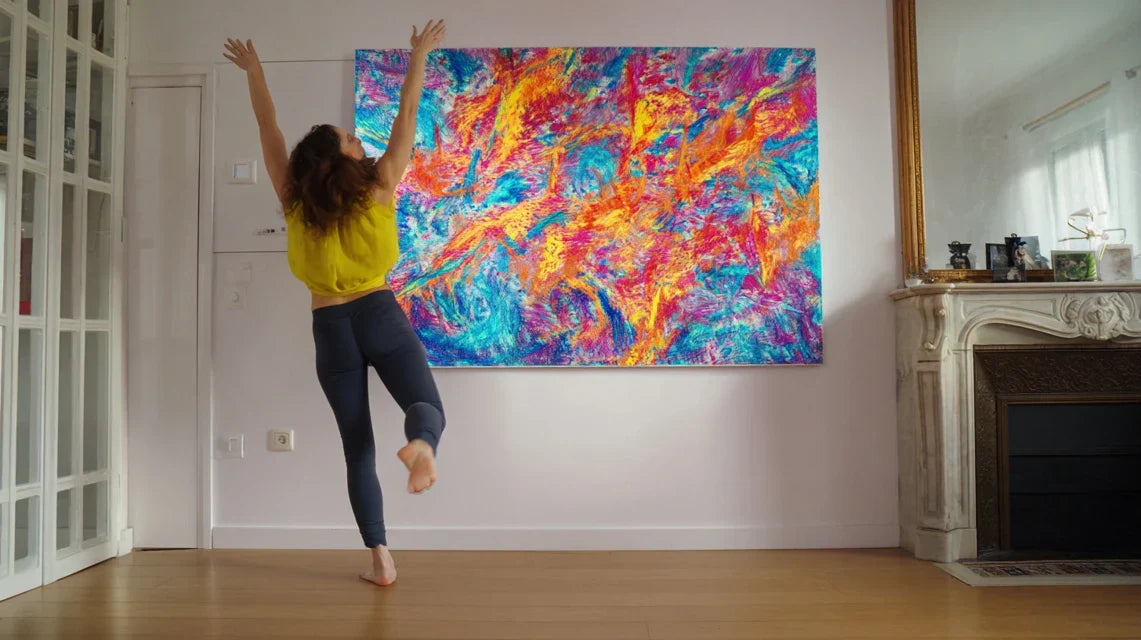 Choisir un tableau qui vous inspire chaque matin : un rituel visuel