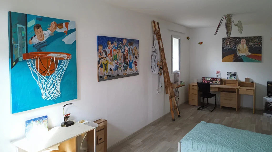 Mettre à jour la déco murale d’un enfant qui grandit : transitions par l’art