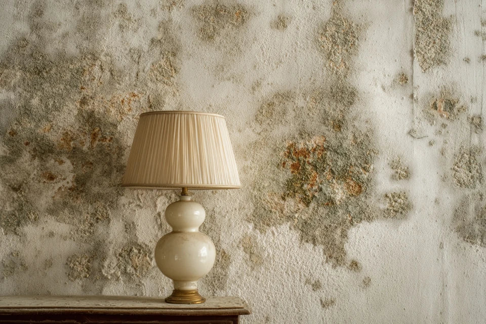 Fixation murale et humidité : attention aux risques de moisissures