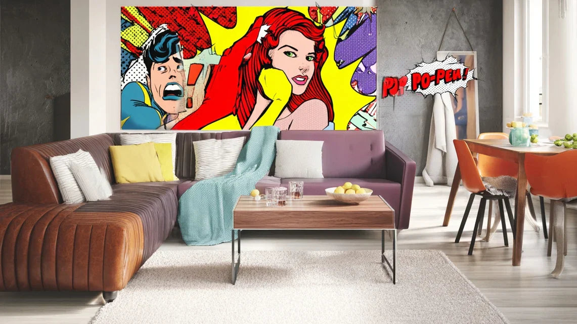 Découvrir le style Pop Art pour dynamiser une pièce moderne