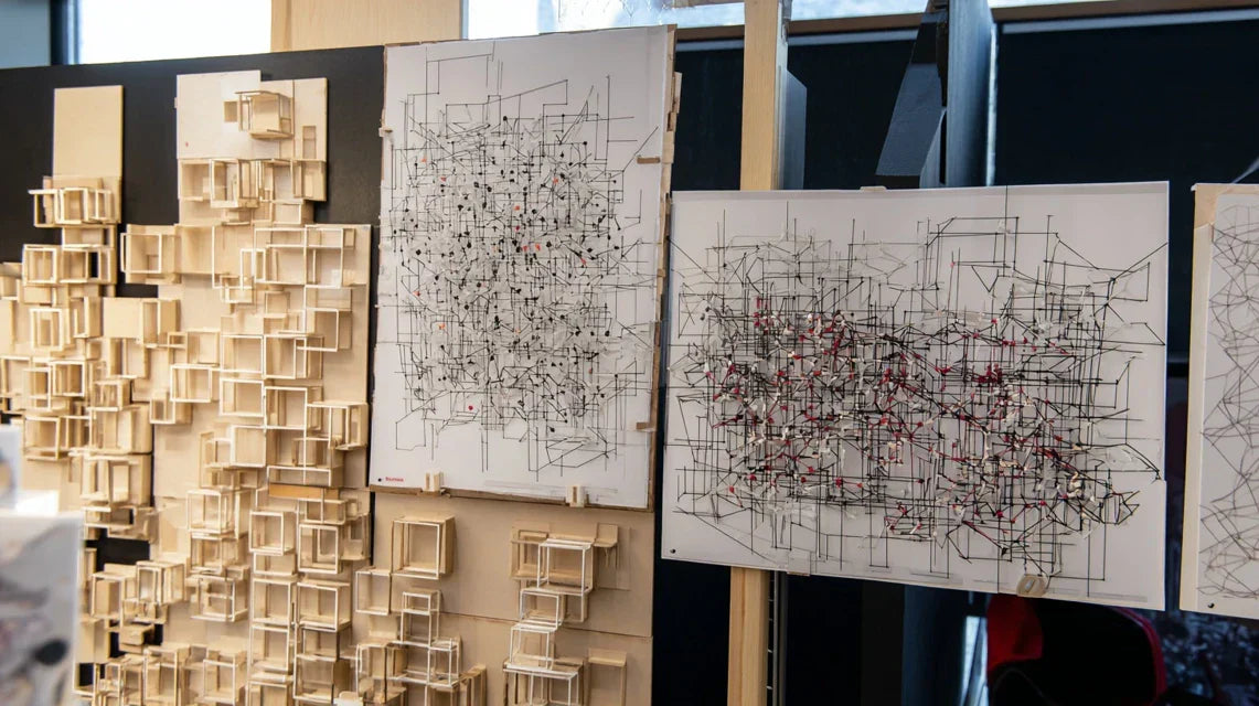 Tableau très structuré vs tableau chaotique : pour quelle pièce ?