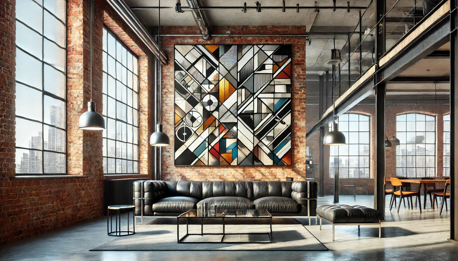 Quel tableau cubisme choisir pour un loft urbain au style industriel chic ?