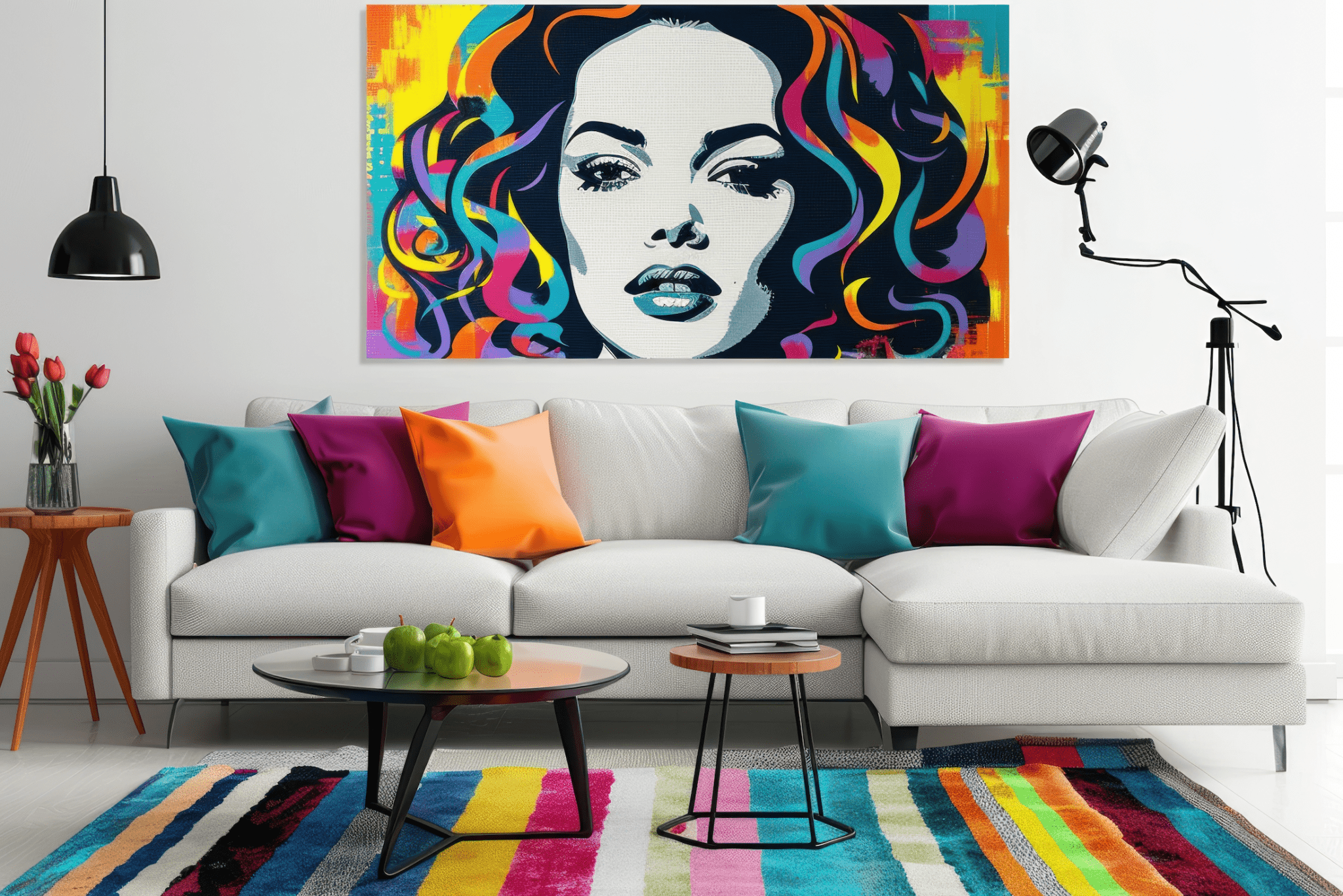Pourquoi choisir un tableau pop art pour votre salon ?