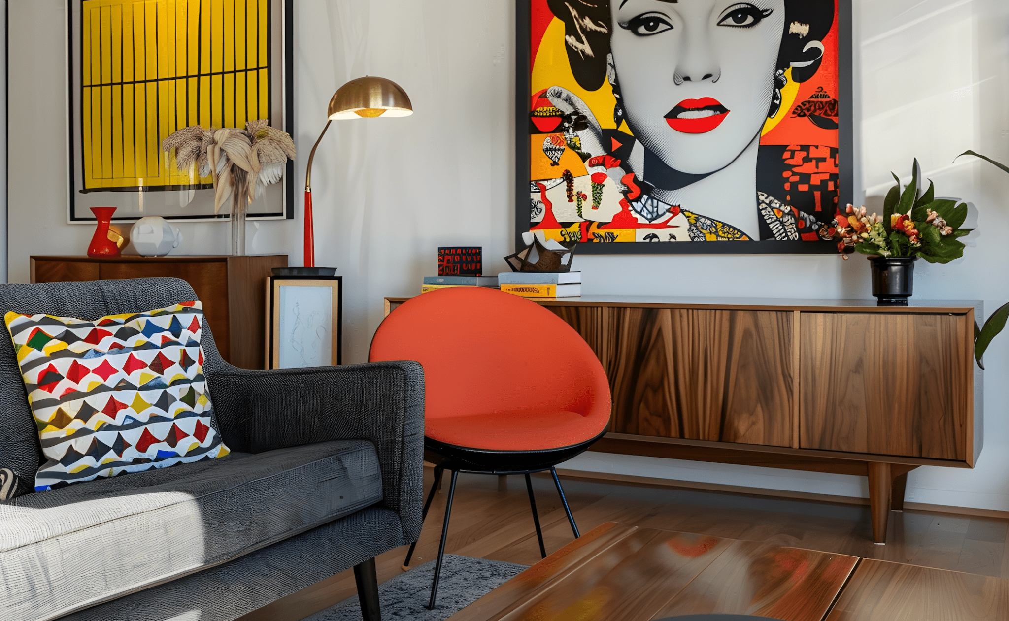 Tableaux pop art colorés : comment choisir une palette adaptée à votre intérieur