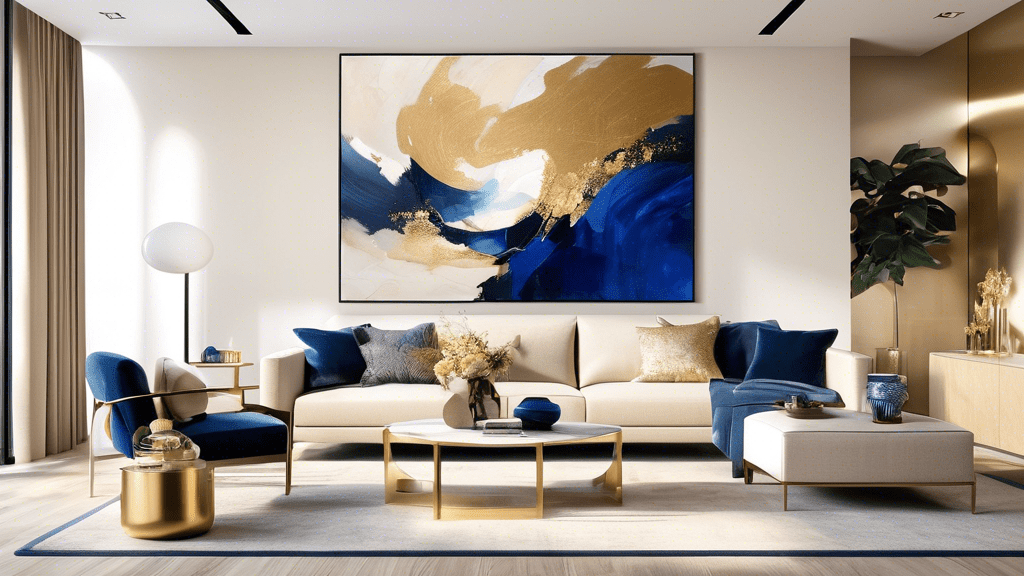 Les Meilleurs Conseils pour Décorer avec un Tableau Abstrait