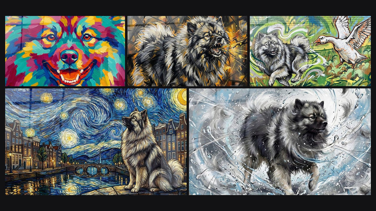 Mosaïque de cinq tableaux