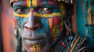 Comment les peintures corporelles Karamojong deviennent art mural ?
