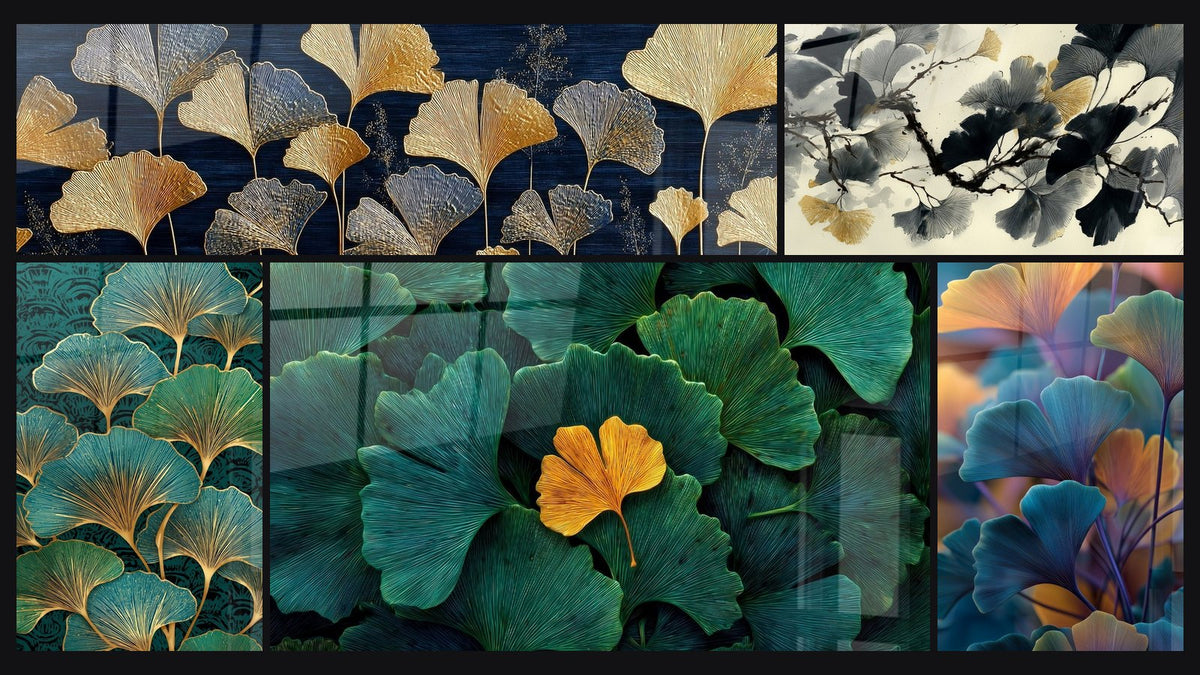 Mosaico de cinco cuadros