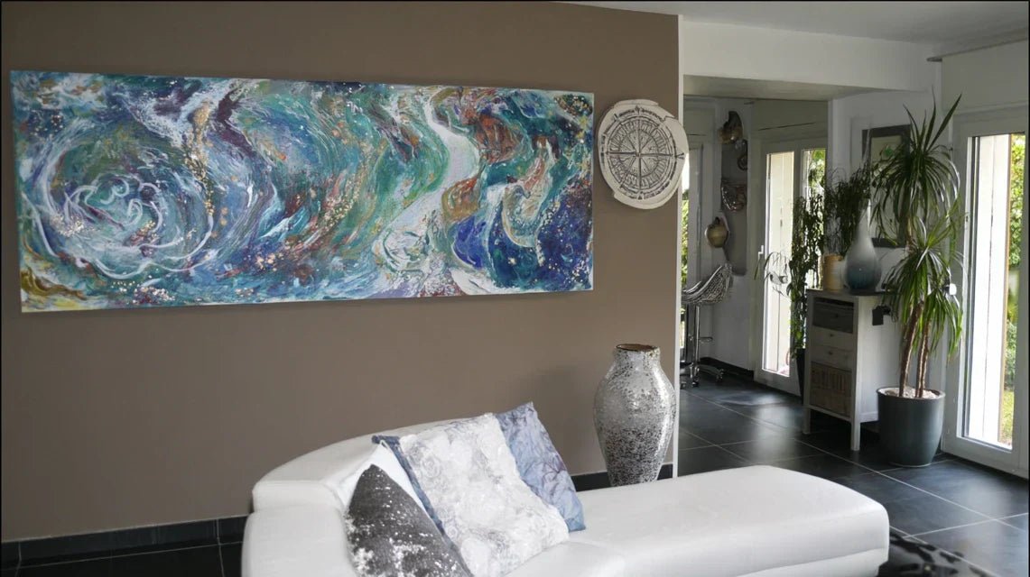 Feng Shui et art mural : harmoniser son espace avec fluidité