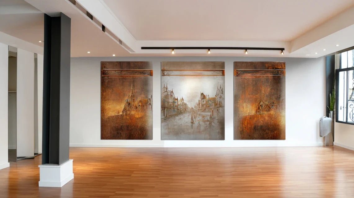 Fusion esthétique : tableaux mêlant deux cultures avec élégance