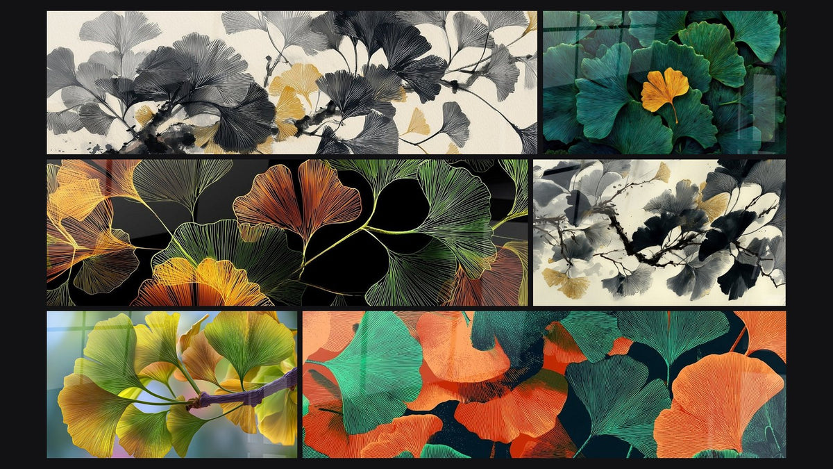 Mosaïque de six tableaux
