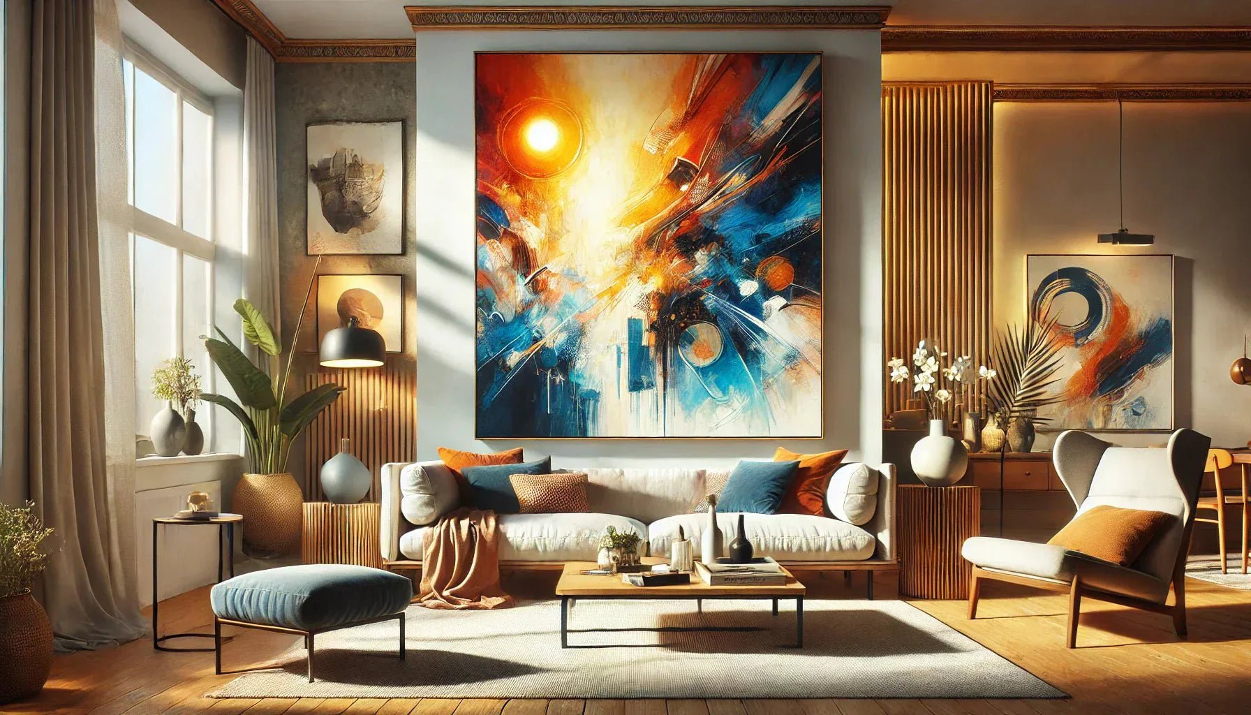 Guide complet pour acheter un tableau peinture abstrait : sublimez votre intérieur