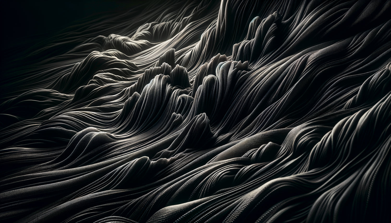 Gros plan macro d'une impression giclée haute qualité sur toile montrant la texture du tissage et la profondeur des encres