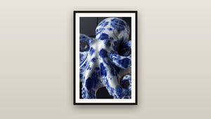 Framed painting on a wall