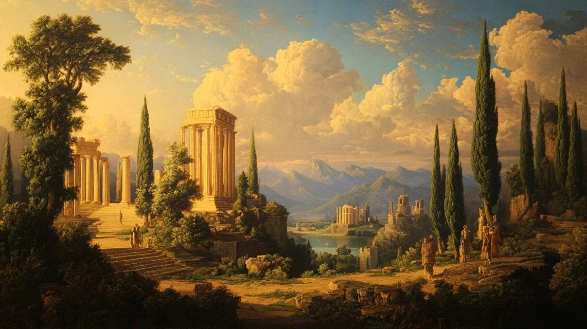 La tradition des paysages héroïques chez Claude Lorrain