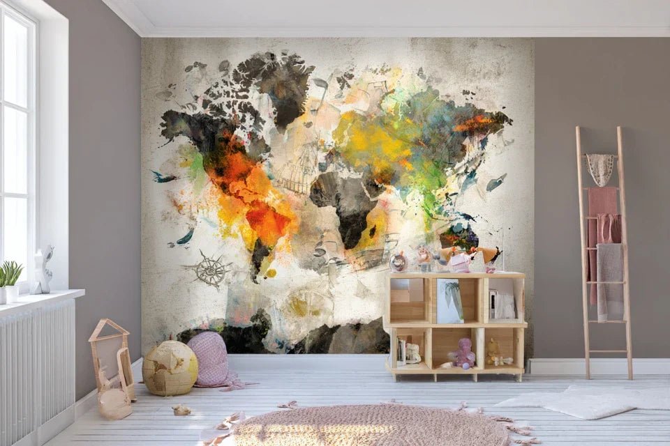 L’art mural comme souvenir de voyage : ancrer un lieu dans son intérieur