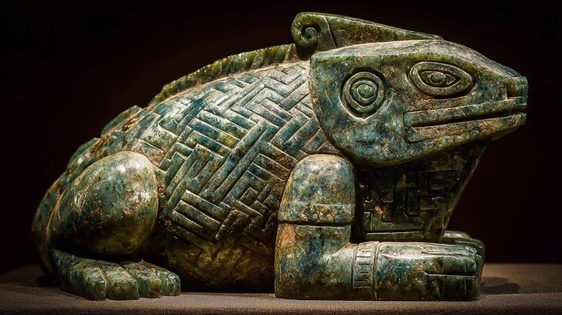 Les iguanes dans l'art précolombien : divinités reptiliennes