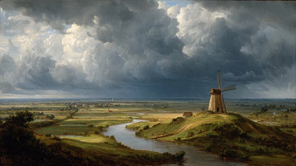 Les maîtres hollandais du paysage : Van Ruisdael et l'âge d'or de la peinture