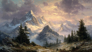 Les paysages de montagne dans l'art suisse et allemand du XIXe siècle