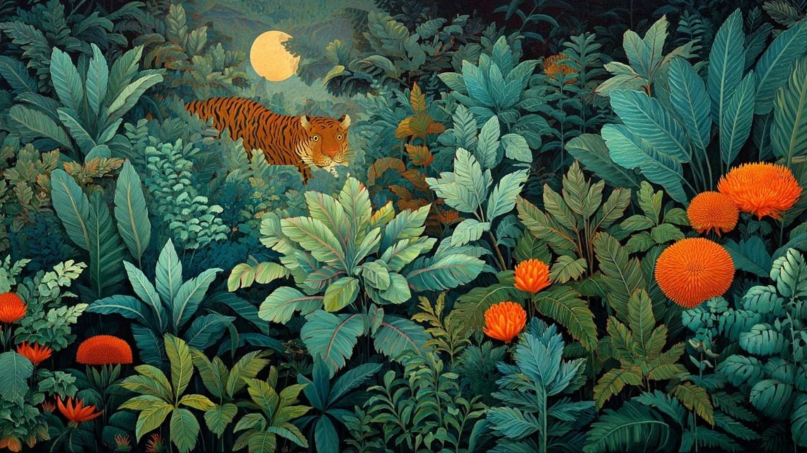 Les paysages de Rousseau le Douanier : jungle imaginaire et naïveté savante 