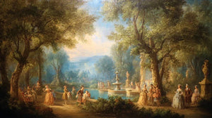 Les paysages de Watteau : fêtes galantes et nature théâtralisée