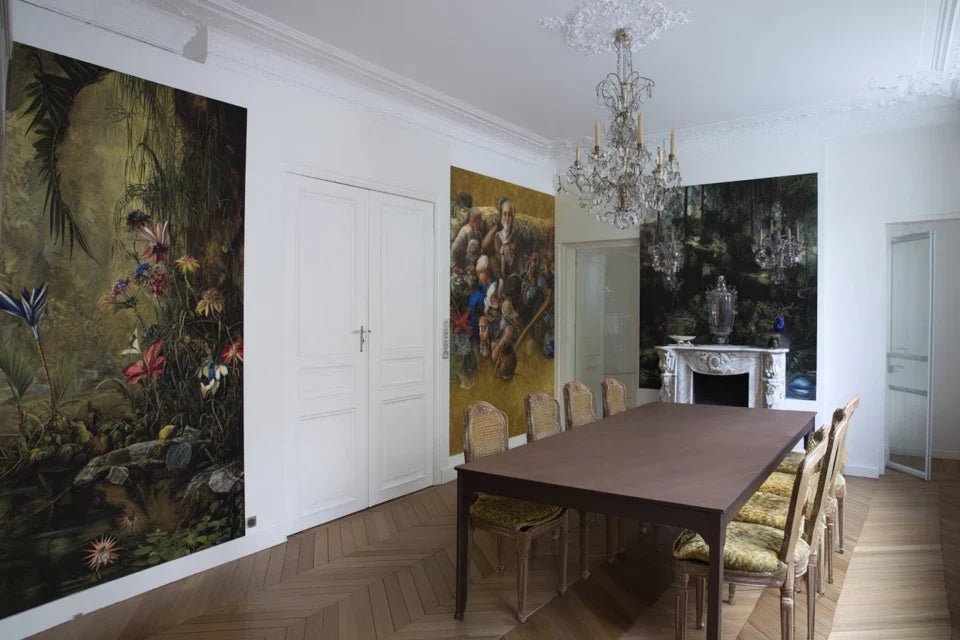 Les tableaux muraux comme héritage familial moderne