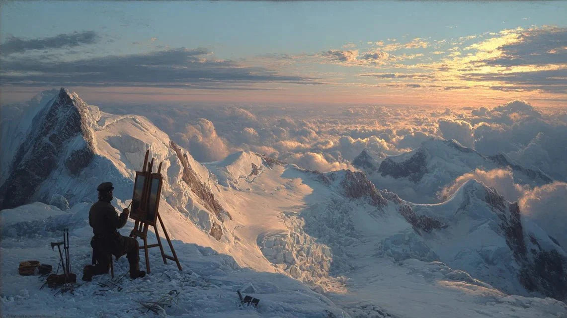L'influence de l'alpinisme sur la peinture de montagne du XIXe siècle 